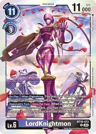 LordKnightmon (BT19-072) Foil Rare - Release Special Booster 2.0