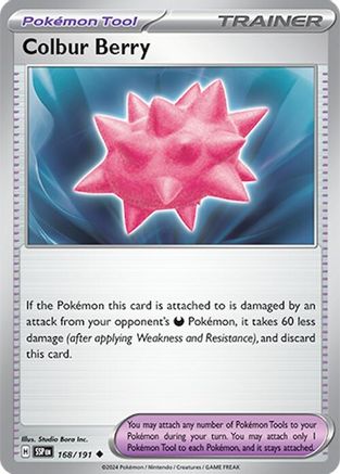 Colbur Berry 168  - Uncommon - SV08: Surging Sparks