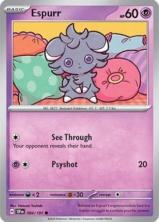 Espurr 84  - Common - SV08: Surging Sparks