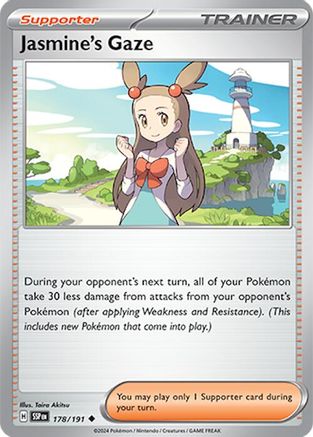 Jasmine's Gaze - 178/191 178  - Uncommon - SV08: Surging Sparks