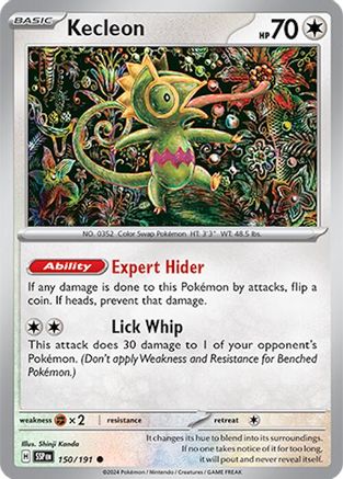 Kecleon - 150/191 150  - Common - SV08: Surging Sparks