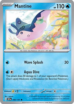 Mantine 40  - Common - SV08: Surging Sparks