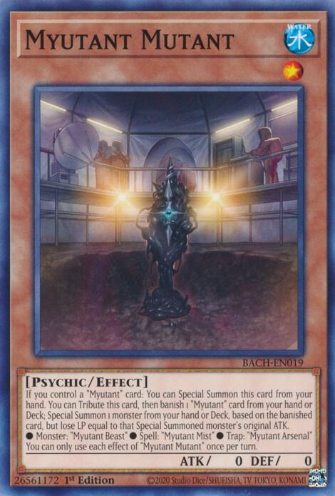 Myutant Mutant BACH-EN019 (Battle of Chaos)  - 1st Edition