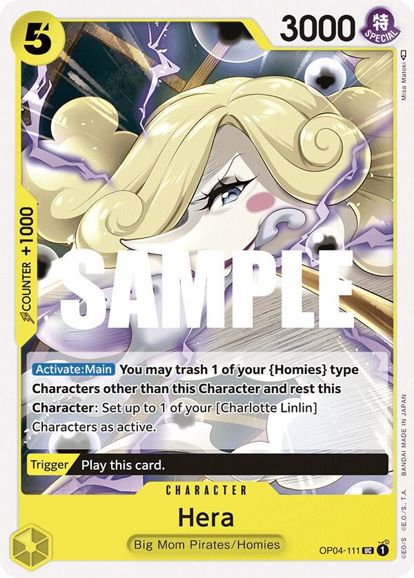 Hera OP04-111 (Kingdoms of Intrigue) 