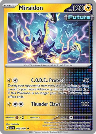 Miraidon 69  - Uncommon - SV08: Surging Sparks