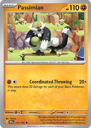 Passimian 111  - Uncommon - SV08: Surging Sparks