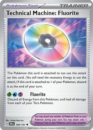 Technical Machine: Fluorite 188  - Uncommon - SV08: Surging Sparks