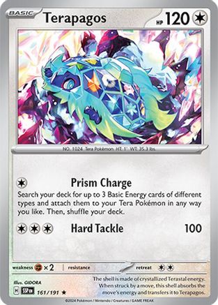 Terapagos 161 Holofoil - Rare - SV08: Surging Sparks