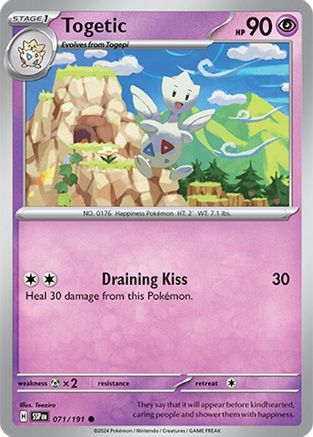 Togetic 71  - Common - SV08: Surging Sparks