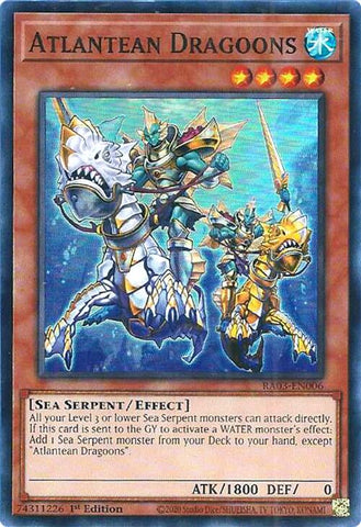 Atlantean Dragoons [RA03-EN006] Super Rare