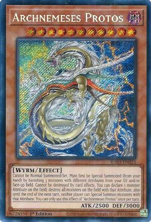 Archnemeses Protos (Secret Rare) (RA03-EN023) - Secret Rare - Quarter Century Bonanza