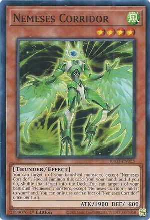Nemeses Corridor (RA03-EN025) - Super Rare - Quarter Century Bonanza