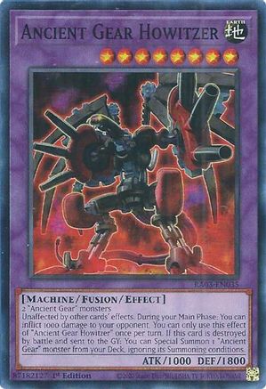 Ancient Gear Howitzer (RA03-EN035) - Super Rare - Quarter Century Bonanza