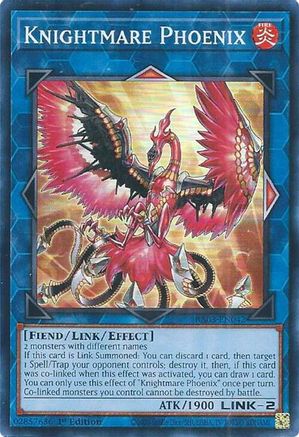 Knightmare Phoenix (RA03-EN042) - Super Rare - 1st Edition - Quarter Century Bonanza