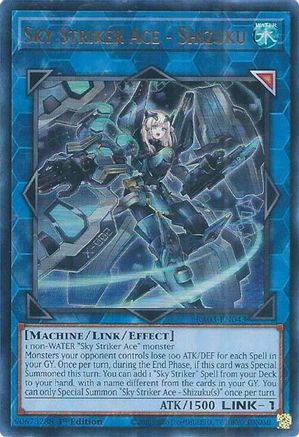 Sky Striker Ace - Shizuku (UR) (RA03-EN043) - Ultra Rare - 1st Edition - Quarter Century Bonanza