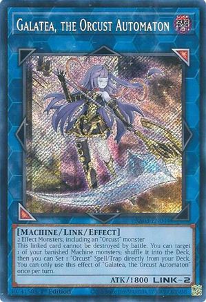 Galatea, the Orcust Automaton (Secret Rare) (RA03-EN044) - Secret Rare - 1st Edition - Quarter Century Bonanza