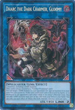 Dharc the Dark Charmer, Gloomy (Secret Rare) (RA03-EN048) - Secret Rare - Quarter Century Bonanza