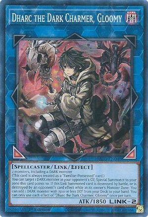 Dharc the Dark Charmer, Gloomy (RA03-EN048) - Super Rare - 1st Edition - Quarter Century Bonanza