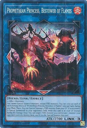 Promethean Princess, Bestower of Flames (RA03-EN050) - Super Rare - 1st Edition - Quarter Century Bonanza
