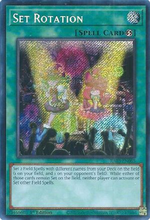 Set Rotation (Secret Rare) (RA03-EN065) - Secret Rare - 1st Edition - Quarter Century Bonanza