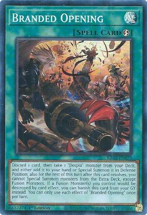 Branded Opening (RA03-EN070) - Super Rare - Quarter Century Bonanza