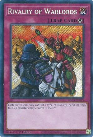 Rivalry of Warlords (Secret Rare) (RA03-EN075) - Secret Rare - Quarter Century Bonanza