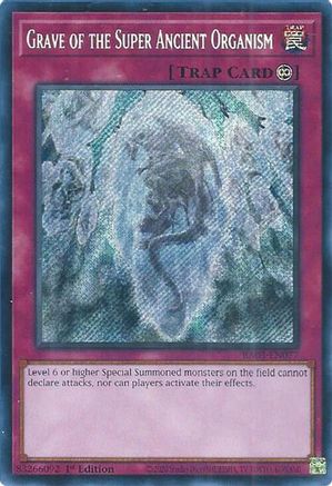 Grave of the Super Ancient Organism (Secret Rare) (RA03-EN077) - Secret Rare - Quarter Century Bonanza