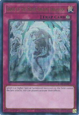 Grave of the Super Ancient Organism (UR) (RA03-EN077) - Ultra Rare - Quarter Century Bonanza