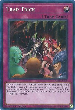 Trap Trick (Secret Rare) (RA03-EN078) - Secret Rare - 1st Edition - Quarter Century Bonanza