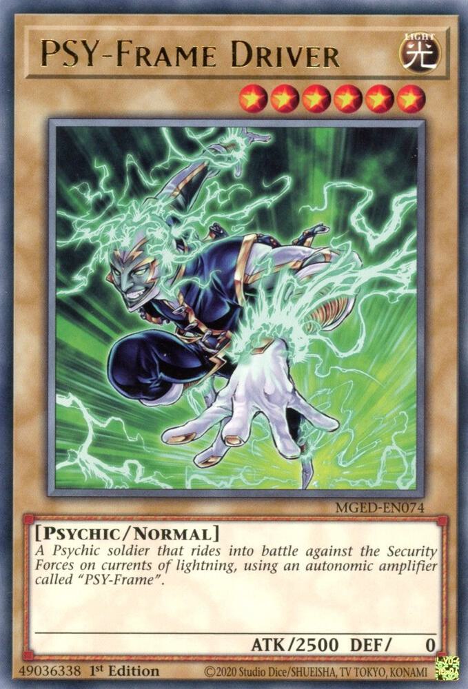 PSY Frame Driver MGED-EN074 (Maximum Gold: El Dorado)  - 1st Edition