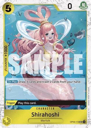 Shirahoshi (OP03-116) (Jolly Roger Foil) (OP03-116) - Foil Uncommon - Premium Booster -The Best-