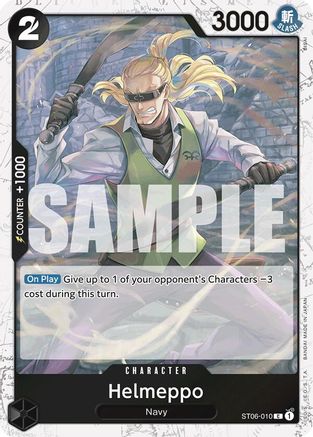 Helmeppo (Jolly Roger Foil) (ST06-010) - Foil Common - Premium Booster -The Best-