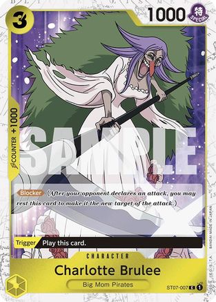Charlotte Brulee (Jolly Roger Foil) (ST07-007) - Foil Common - Premium Booster -The Best-
