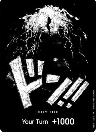 DON!! Card (Kaido) - Normal DON!! - Premium Booster -The Best-