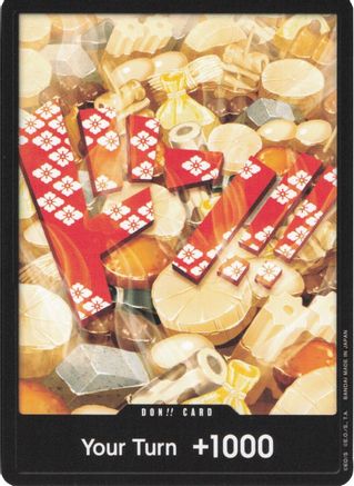 DON!! Card (Oden) - Normal DON!! - Premium Booster -The Best-