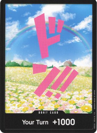 DON!! Card (Rebecca) - Normal DON!! - Premium Booster -The Best-