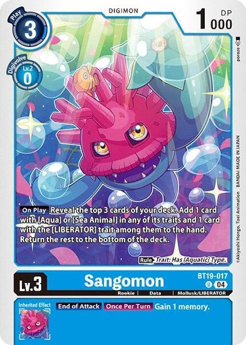 Sangomon BT19-017 U (Release Special Booster 2.0) 