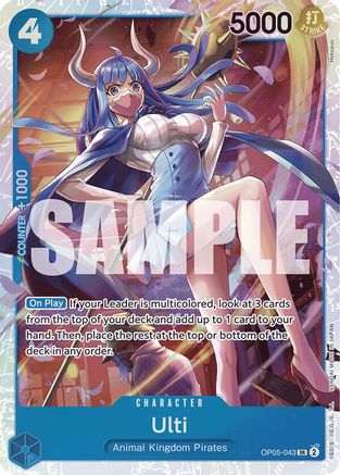 Ulti (Reprint) (OP05-043) - Foil Super Rare - Premium Booster -The Best-
