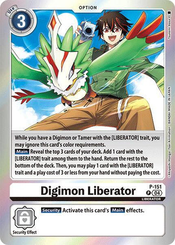 Digimon Liberator [P-151] (Reprint) [Special Limited Set]