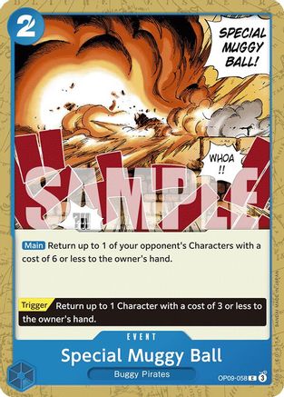 Special Muggy Ball (OP09-058) - Normal Common - Emperors in the New World
