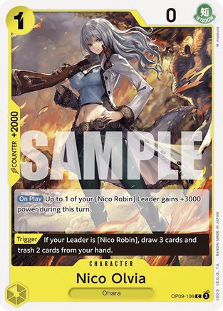 Nico Olvia (OP09-106) - Normal Common - Emperors in the New World