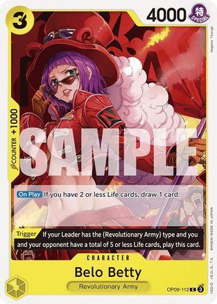 Belo Betty (OP09-112) - Normal Common - Emperors in the New World
