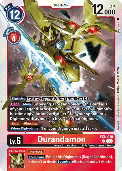 Durandamon EX6-010 R (Infernal Ascension)  - Foil