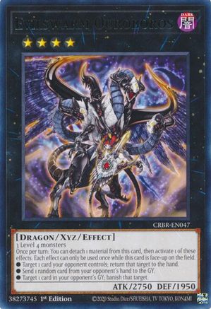 Evilswarm Ouroboros (CRBR-EN047) - Rare - 1st Edition - Crossover Breakers