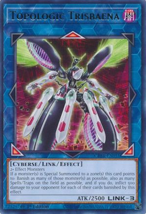 Topologic Trisbaena (CRBR-EN051) - Rare - 1st Edition - Crossover Breakers