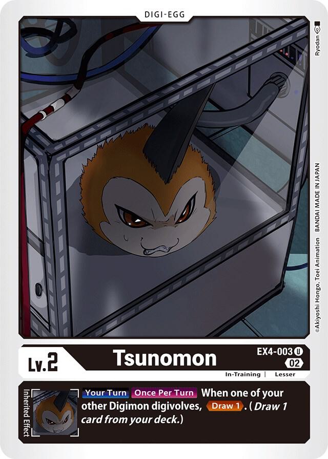 Tsunomon EX4-003 U (Alternative Being Booster) 