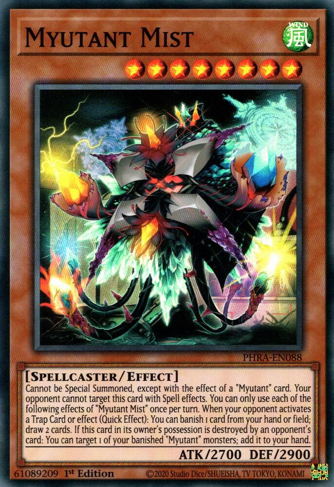 Myutant Mist PHRA-EN088 (Phantom Rage)  - 1st Edition