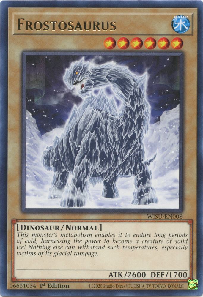 Frostosaurus WISU-EN008 (Wild Survivors)  - 1st Edition