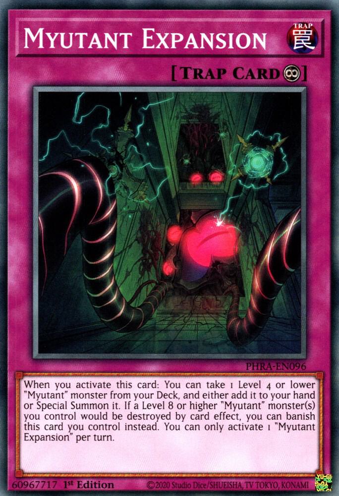 Myutant Expansion PHRA-EN096 (Phantom Rage)  - 1st Edition