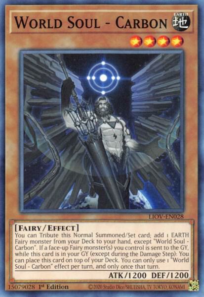 World Soul - Carbon LIOV-EN028 (Lightning Overdrive)  - 1st Edition